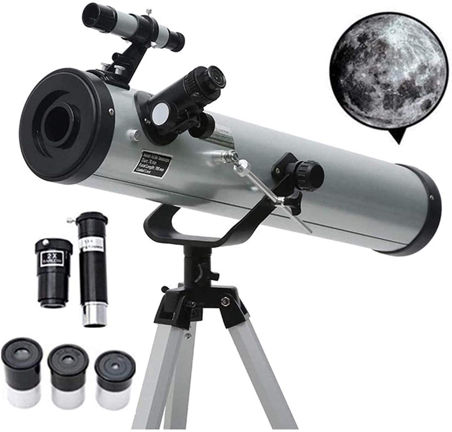 Telescope for stars store moon and galaxy