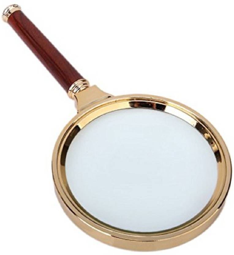 90 mm Magnifying Lens Glass 10x Magnifier Jewelry Coin Maps Stamp ...