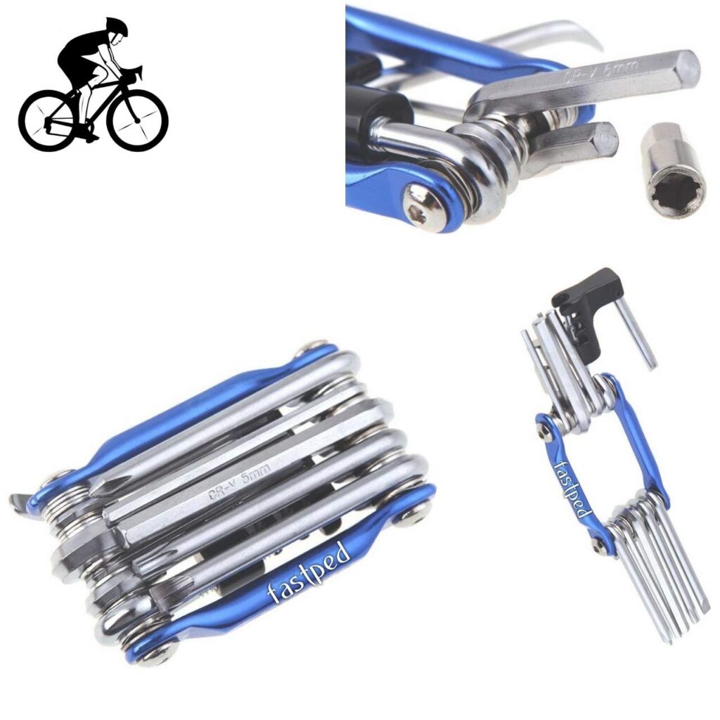 MultiPurpose 11 in 1 Bicycle Repair Tools Sets Cycling Toolkit
